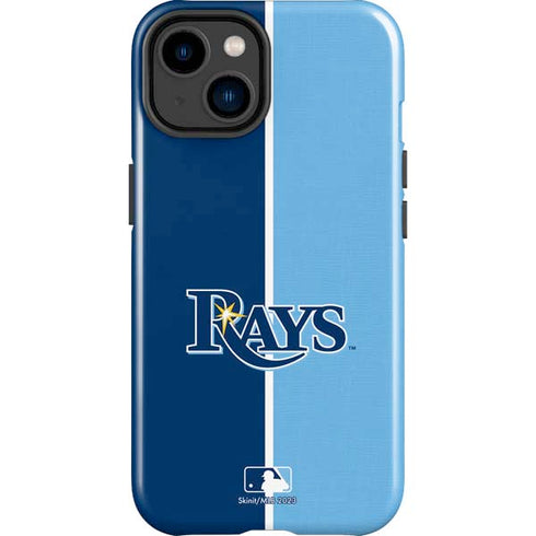 MLB Tampa Bay Rays Split iPhone 15 Plus Impact Case