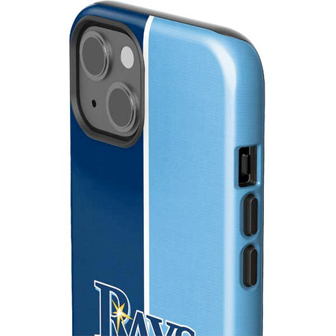 MLB Tampa Bay Rays Split iPhone 15 Plus Impact Case