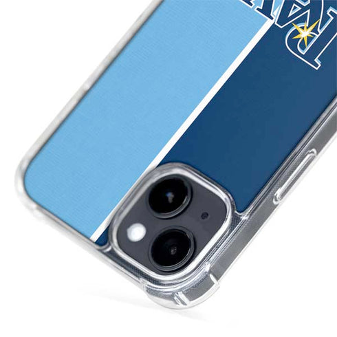 MLB Tampa Bay Rays Split iPhone 15 Plus MagSafe Case