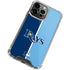 MLB Tampa Bay Rays Split iPhone 15 Pro Clear Case