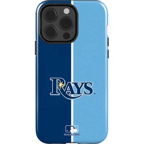 MLB Tampa Bay Rays Split iPhone 15 Pro Impact Case