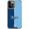 MLB Tampa Bay Rays Split iPhone 14 Pro Max Clear Case