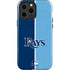 MLB Tampa Bay Rays Split iPhone 15 Pro Max Impact Case