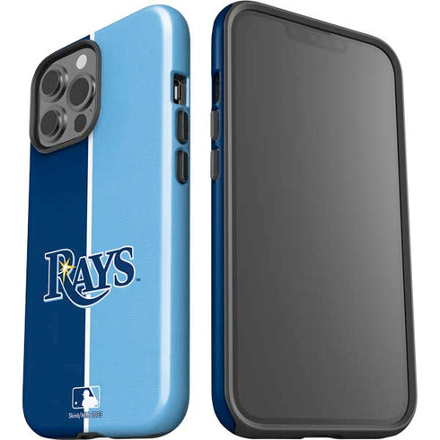 MLB Tampa Bay Rays Split iPhone 15 Pro Max Impact Case