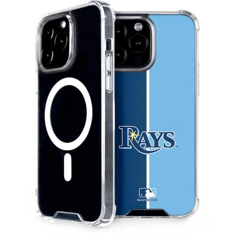 MLB Tampa Bay Rays Split iPhone 14 Pro Max MagSafe Case