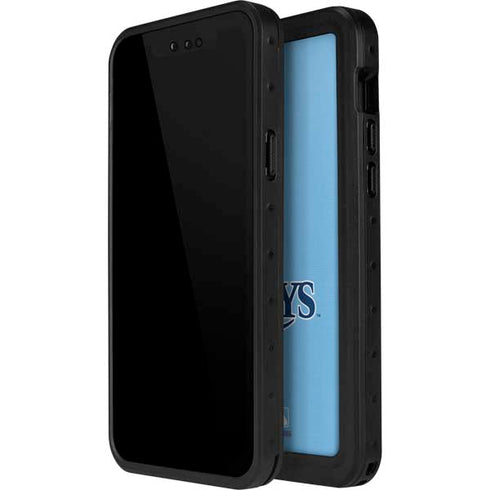 MLB Tampa Bay Rays Split iPhone 14 Pro Max Waterproof Case