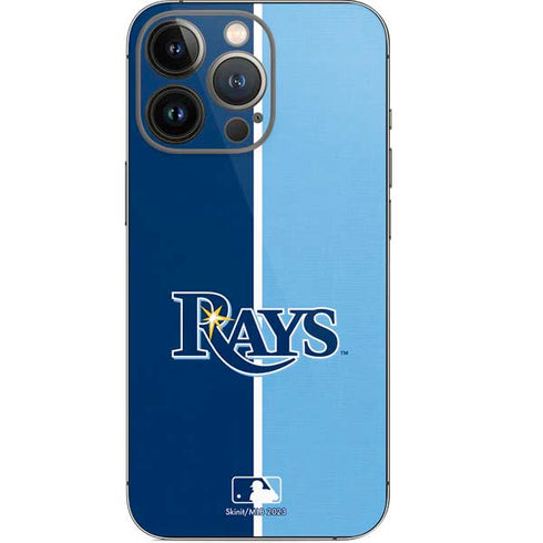 MLB Tampa Bay Rays Split iPhone 14 Pro Skin