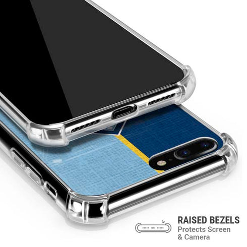 MLB Tampa Bay Rays Split iPhone 7/8 Plus Clear Case