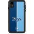 MLB Tampa Bay Rays Split iPhone XR Waterproof Case