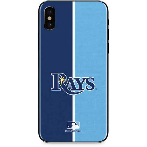 MLB Tampa Bay Rays Split iPhone XS Skin