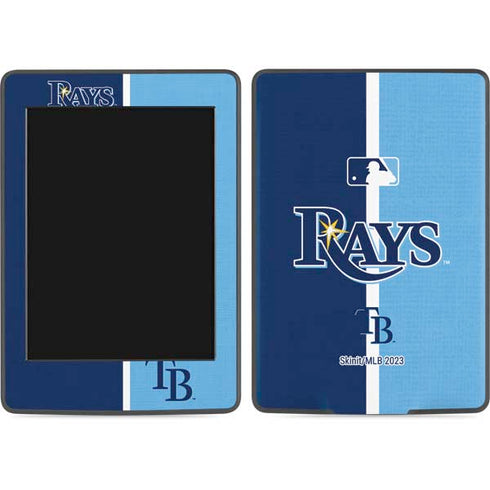 MLB Tampa Bay Rays Split Amazon Kindle Skin