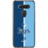 MLB Tampa Bay Rays Split LG K51/Q51 Clear Case