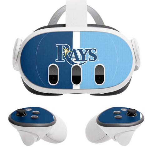 MLB Tampa Bay Rays Split Meta Quest 3 Skin