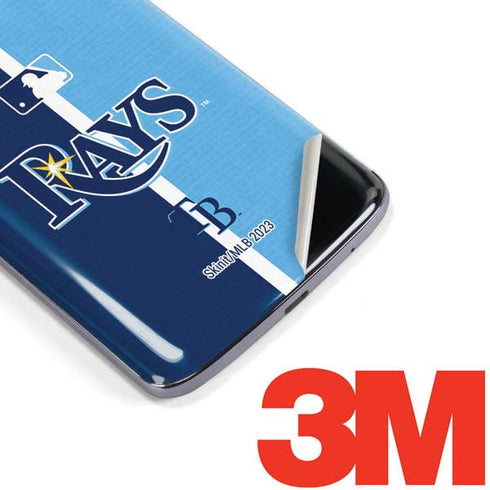 MLB Tampa Bay Rays Split Moto E5 Plus Skin