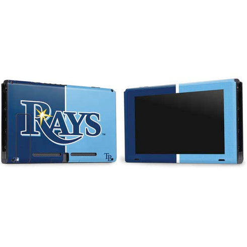 MLB Tampa Bay Rays Split Nintendo Switch Bundle Skin