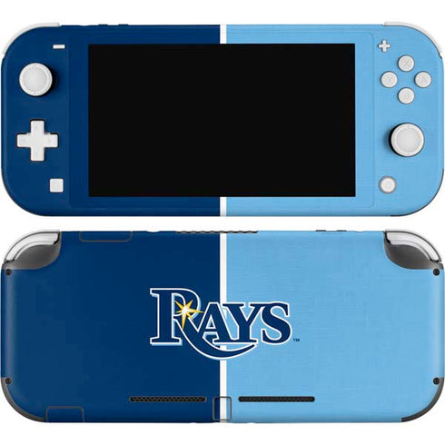 MLB Tampa Bay Rays Split Nintendo Switch Lite Skin