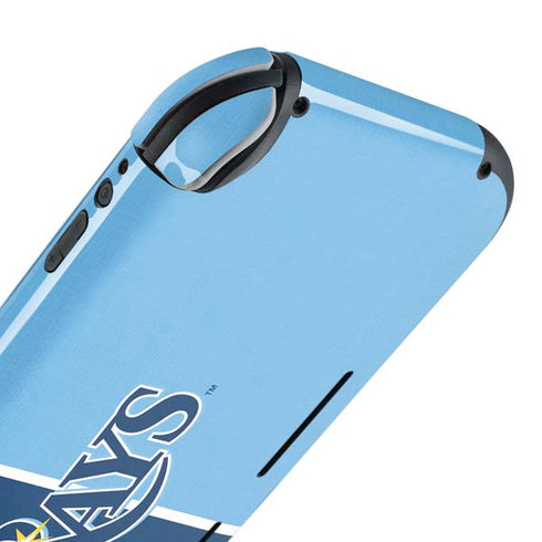 MLB Tampa Bay Rays Split Nintendo Switch Lite Skin
