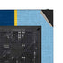 MLB Tampa Bay Rays Split NZXT H510 Compact ATX Mid-Tower Case Skin