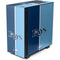 MLB Tampa Bay Rays Split NZXT H510 Compact ATX Mid-Tower Case Skin