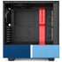 MLB Tampa Bay Rays Split NZXT H510 Compact ATX Mid-Tower Case Skin