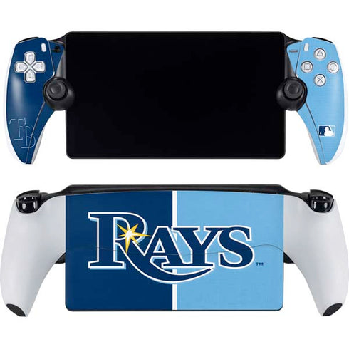 MLB Tampa Bay Rays Split PlayStation Portal Remote Player Skin