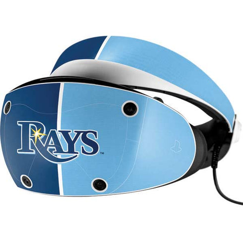 MLB Tampa Bay Rays Split PlayStation VR2 Skin