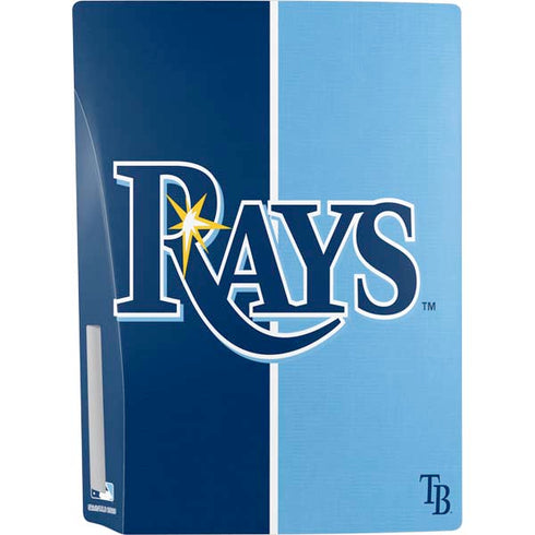 MLB Tampa Bay Rays Split PS5 Console Skin