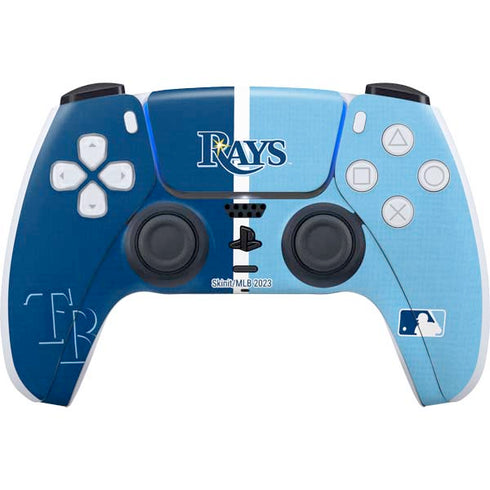 MLB Tampa Bay Rays Split PS5 Controller Skin