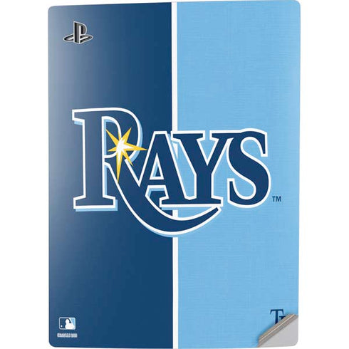 MLB Tampa Bay Rays Split PS5 Digital Edition Console Skin