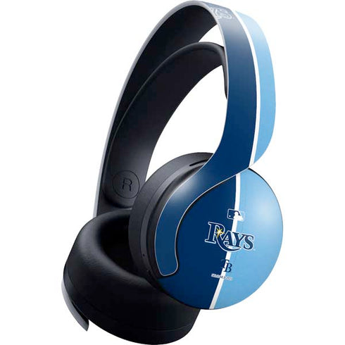 MLB Tampa Bay Rays Split PULSE 3D Wireless Headset for PS5 Skin