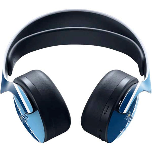 MLB Tampa Bay Rays Split PULSE 3D Wireless Headset for PS5 Skin