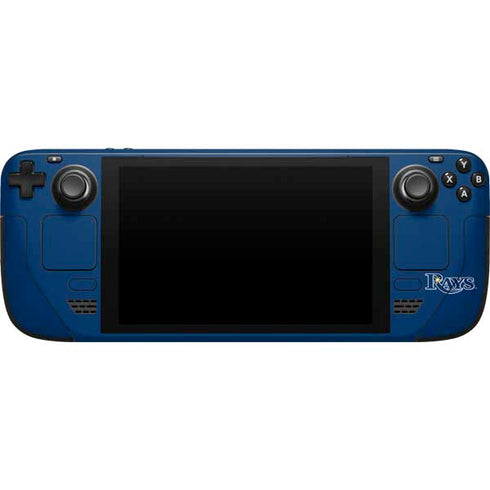 MLB Tampa Bay Rays Split Steam Deck Handheld Gaming Computer Skin