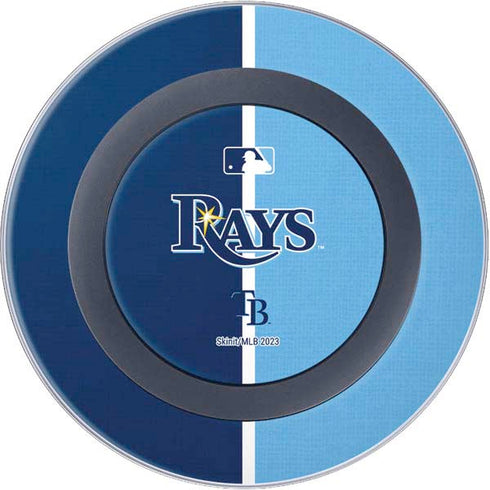 MLB Tampa Bay Rays Split Wireless Charger Skin