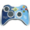 MLB Tampa Bay Rays Split Xbox 360 Wireless Controller Skin