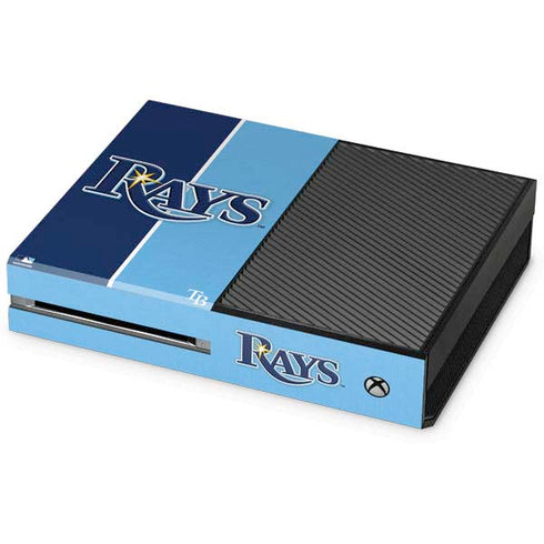 MLB Tampa Bay Rays Split Xbox One Console Skin