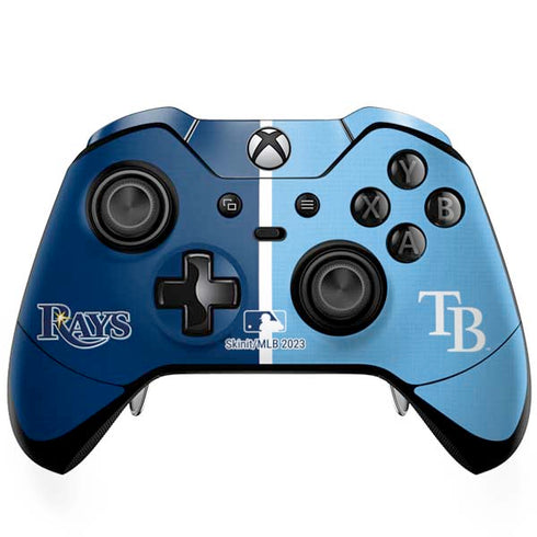 MLB Tampa Bay Rays Split Xbox One Elite Controller Skin