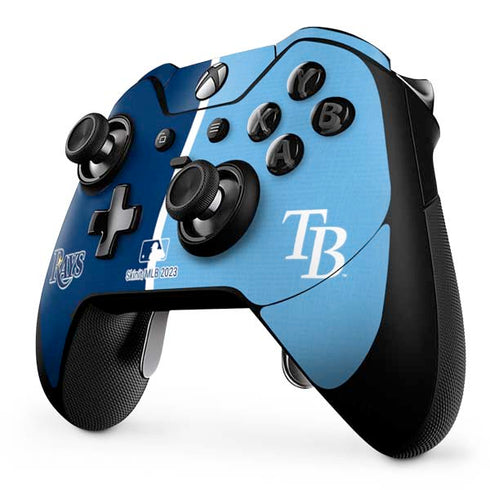 MLB Tampa Bay Rays Split Xbox One Elite Controller Skin