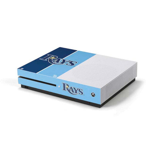 MLB Tampa Bay Rays Split Xbox One S Console Skin