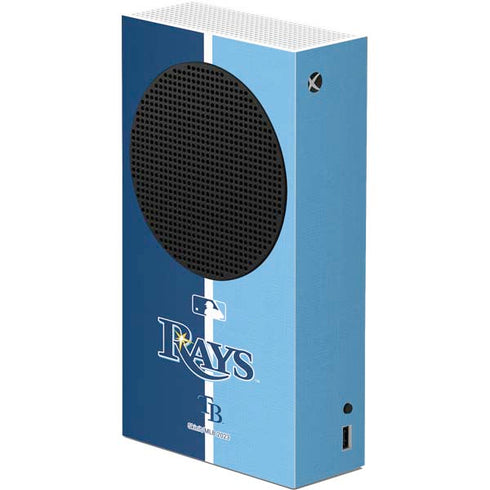 MLB Tampa Bay Rays Split Xbox Series S Console Skin