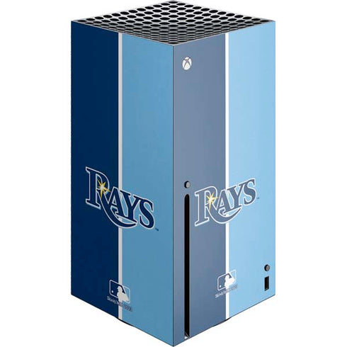 MLB Tampa Bay Rays Split Xbox Series X Console Skin