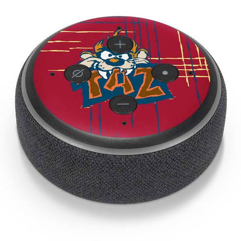 Looney Tunes Tasmanian Devil Bite Amazon Echo Dot Skin