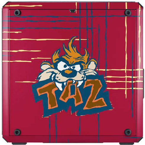 Looney Tunes Tasmanian Devil Bite Cooler Master MasterBox Q300L Mini Tower Skin