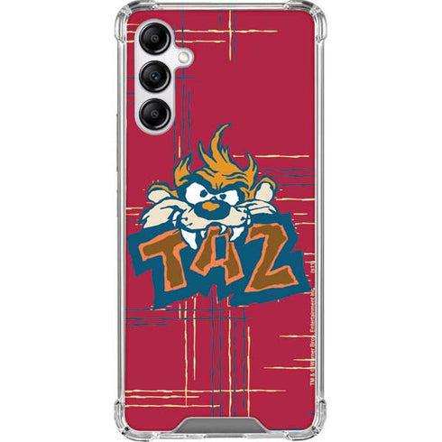 Looney Tunes Tasmanian Devil Bite Galaxy A14 5G Clear Case