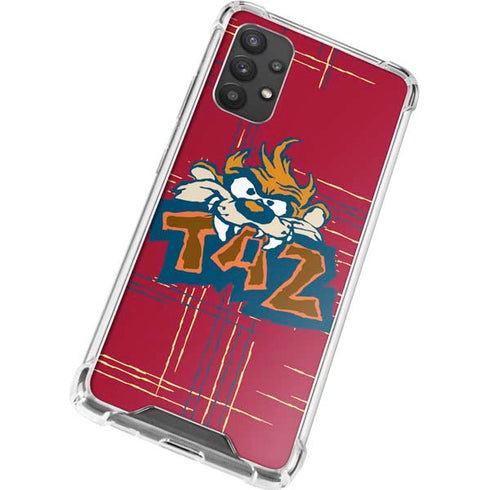 Looney Tunes Tasmanian Devil Bite Galaxy A32 5G Clear Case