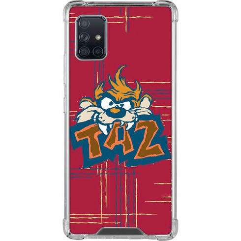 Looney Tunes Tasmanian Devil Bite Galaxy A51 5G Clear Case