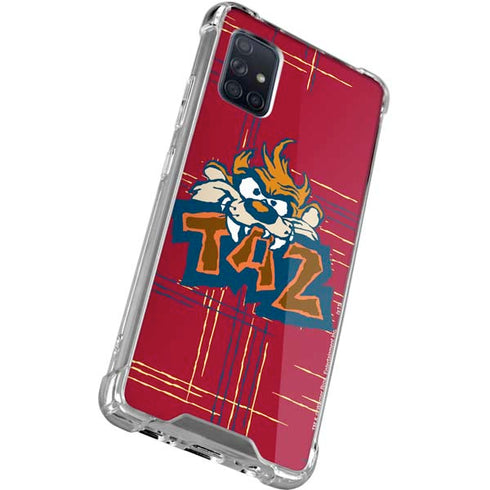 Looney Tunes Tasmanian Devil Bite Galaxy A51 5G Clear Case
