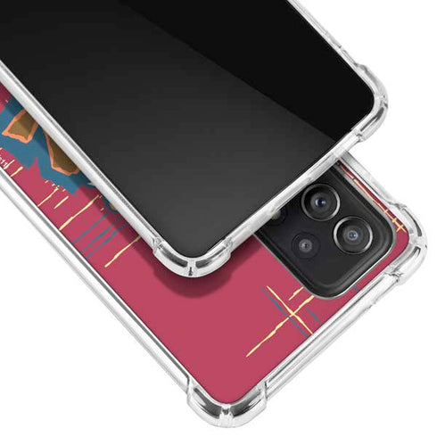 Looney Tunes Tasmanian Devil Bite Galaxy A52 5G Clear Case