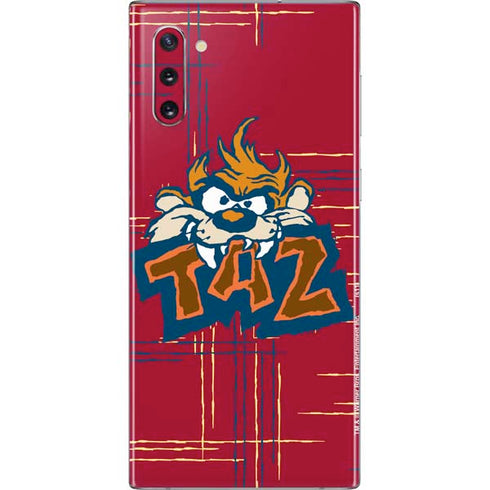 Looney Tunes Tasmanian Devil Bite Galaxy Note 10 Skin