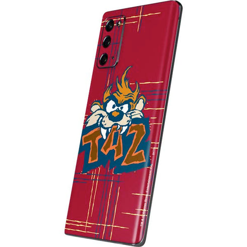 Looney Tunes Tasmanian Devil Bite Galaxy Note20 5G Skin