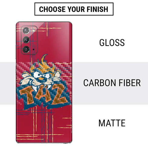 Looney Tunes Tasmanian Devil Bite Galaxy Note20 5G Skin